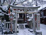 雪の祇園